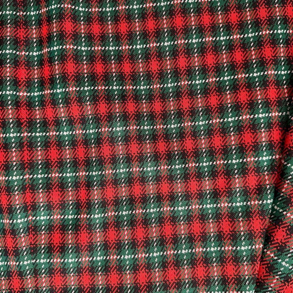 Red and Green Maxi A-Line Skirt for Casual Work - Picture 5 of 7